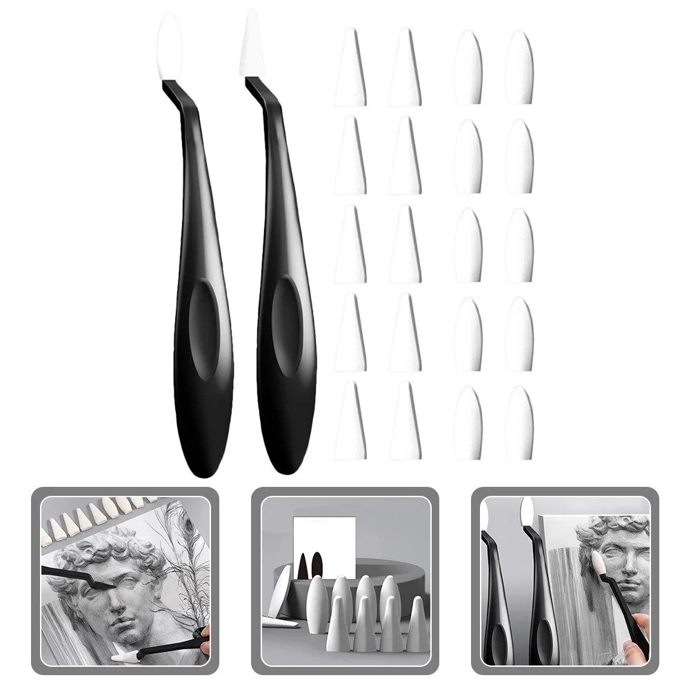 Sketch Tool Wiper Drawing Erase Smudge Artist Heads Correction Sketching Book Paper Color Supplies Water Rub Daily Use Wipe
Sketch Tool Wiper Drawing Erase Smudge Artist Heads Correction Sketching Book Paper Color Supplies Water Rub Daily Use Wipe