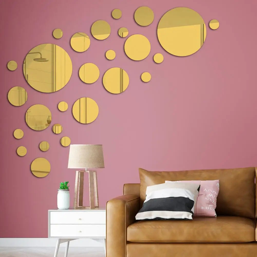 26Pcs 3D Mirror Wall Sticker Round Mirror DIY TV Background Room Stickers Wall Decor Bedroom Bathroom Home Decoration Mirror
26Pcs 3D Mirror Wall Sticker Round Mirror DIY TV Background Room Stickers Wall Decor Bedroom Bathroom Home Decoration Mirror