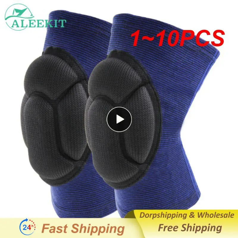 1~10PCS Pair Protective Knee Pads Thick Sponge Football Volleyball Extreme Sports Anti-Slip Collision Avoidance Kneepad Brace
1~10PCS Pair Protective Knee Pads Thick Sponge Football Volleyball Extreme Sports Anti-Slip Collision Avoidance Kneepad Brace