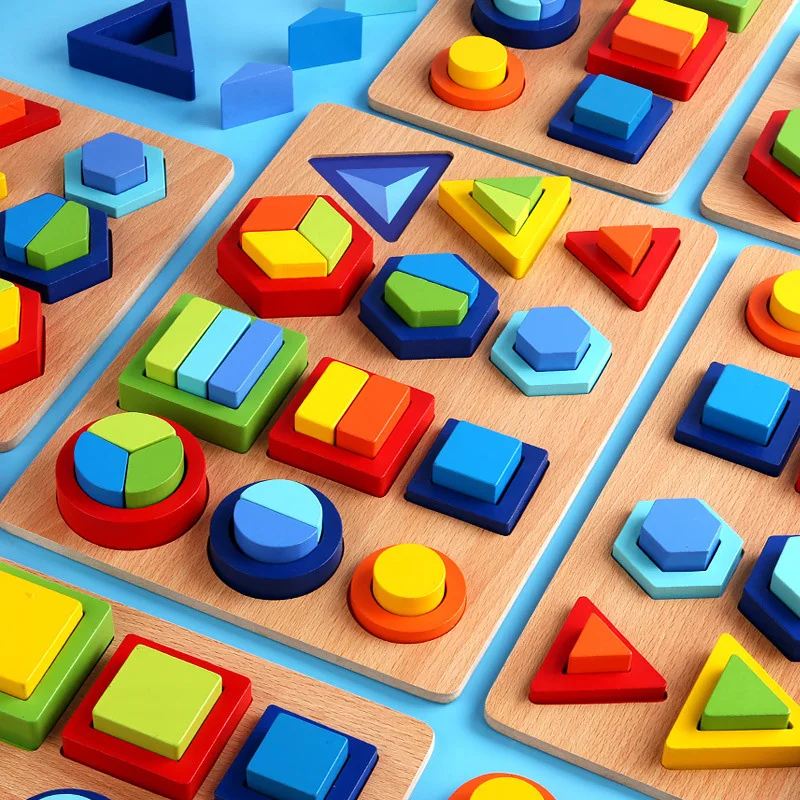 New Montessori Wooden Kids Toy Multicolor Shape Cognition Color Match Puzzles Early Education Toy Children 1-2-3 Years Old Gifts
New Montessori Wooden Kids Toy Multicolor Shape Cognition Color Match Puzzles Early Education Toy Children 1-2-3 Years Old Gifts