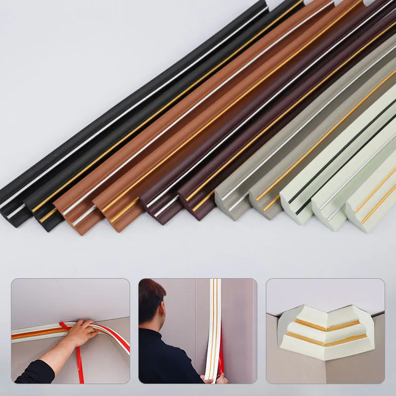 1/3/5M Edge Banding Soft Line Wall Sticker Bedroom 3D Foam Waistline Baseboard Ceiling Border Top Corner Line Office Room Decor
1/3/5M Edge Banding Soft Line Wall Sticker Bedroom 3D Foam Waistline Baseboard Ceiling Border Top Corner Line Office Room Decor