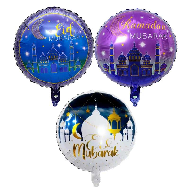 18 inch Eid al Fitr balloon Ramadan decoration layout Moon castle aluminum foil balloon children's toy floating air ball
18 inch Eid al Fitr balloon Ramadan decoration layout Moon castle aluminum foil balloon children's toy floating air ball
