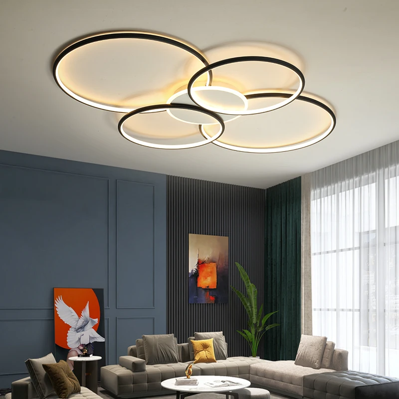 Living Room Recessed Led Ceiling Lights Atmospheric Hall Lamps Modern Minimalist Headlights Circular Ring Indoor Ceiling Lamps 
Living Room Recessed Led Ceiling Lights Atmospheric Hall Lamps Modern Minimalist Headlights Circular Ring Indoor Ceiling Lamps