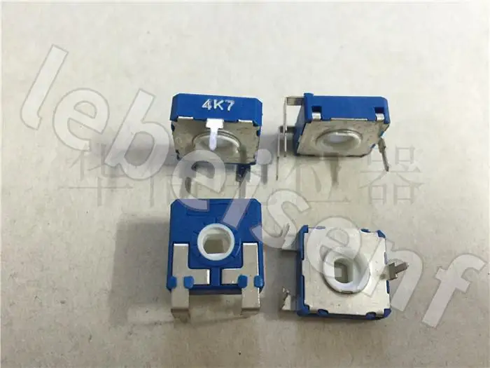 10pcs spain for ACP square adjustable potentiometer CA14NV17.5 220K 4.7k 14MM * 14MM
10pcs spain for ACP square adjustable potentiometer CA14NV17.5 220K 4.7k 14MM * 14MM