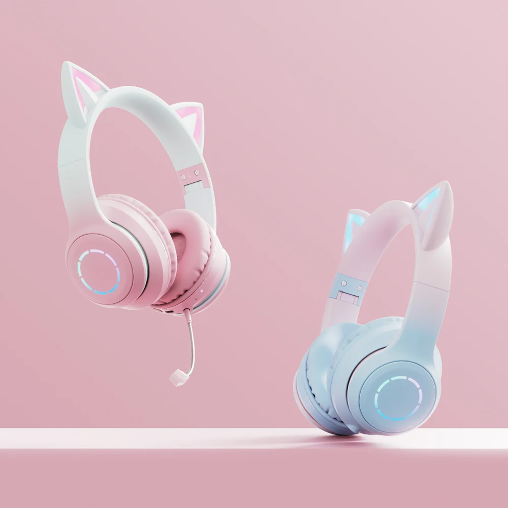Hi-Fi стереогарнитура для ПК, геймерские девушки, розовая фотогарнитура с микрофоном и светильник кой для PS4, ноутбука, телефона, черные провод...
Hi-Fi стереогарнитура для ПК, геймерские девушки, розовая фотогарнитура с микрофоном и светильник кой для PS4, ноутбука, телефона, черные провод...