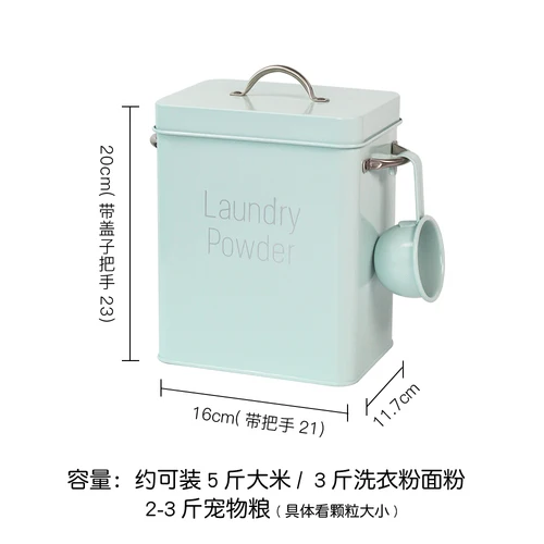 Square Laundry Powder Storage Box for Home Bathing Using Decoration Rice Flour Grains Container with Sealed Moisture-proof
Square Laundry Powder Storage Box for Home Bathing Using Decoration Rice Flour Grains Container with Sealed Moisture-proof