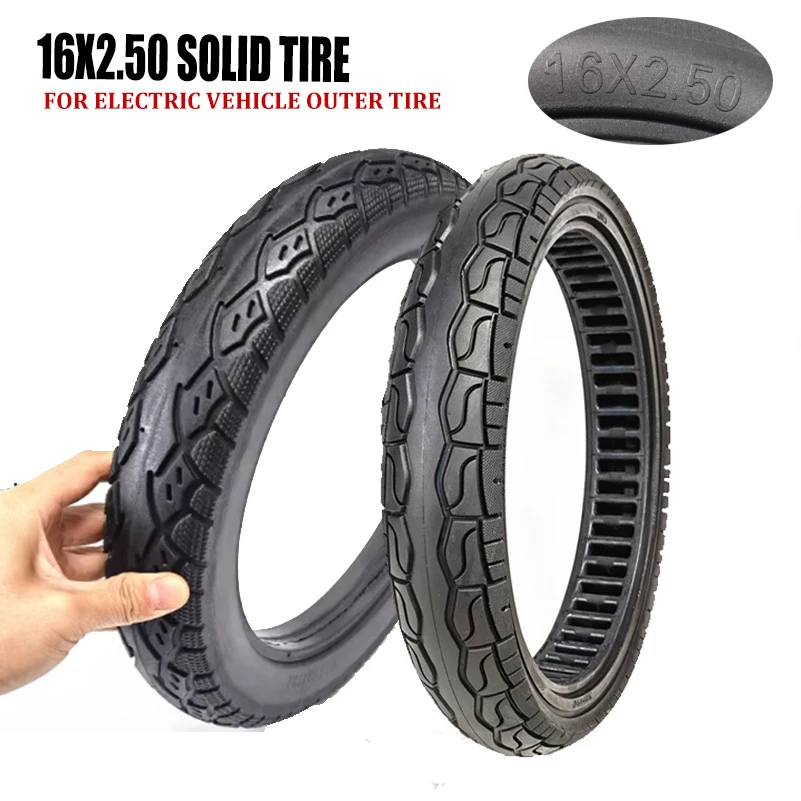 16X2.50(64-305) solid tire for bicycle & mountain bike16 inch Folding electric bicycle E-bike Non inflation solid tyre
16X2.50(64-305) solid tire for bicycle & mountain bike16 inch Folding electric bicycle E-bike Non inflation solid tyre