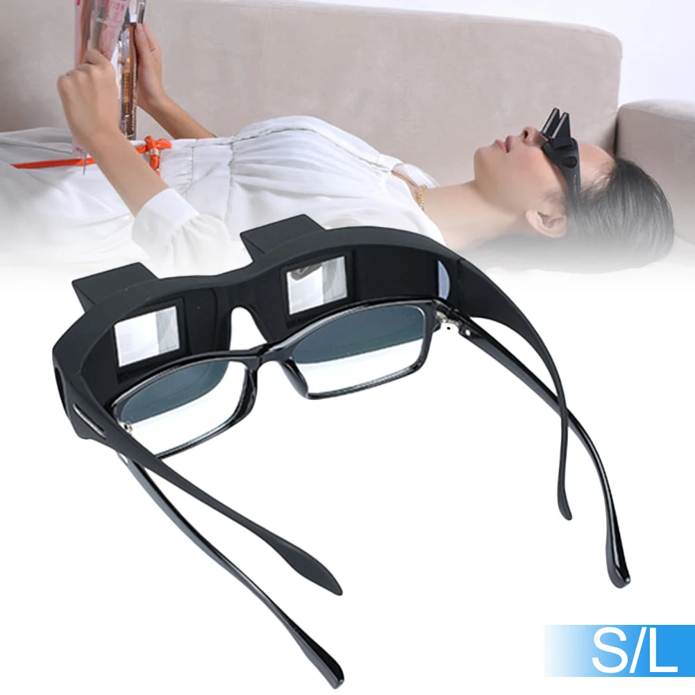 Lazy Glasses Bed Prism Reading Glasses Horizontal Spectacles Clear Vision Lie Down for Watching TV Reading Books
Lazy Glasses Bed Prism Reading Glasses Horizontal Spectacles Clear Vision Lie Down for Watching TV Reading Books