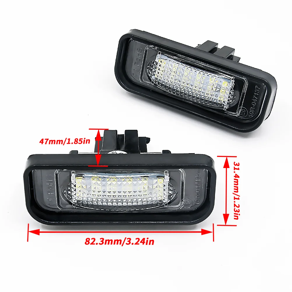 Led Licence Light For Mercedes Benz W220 DC 12V 18 SMD-3528 Car Number LED Lamp For Benz W220 99-05 Car License Plate Light
Led Licence Light For Mercedes Benz W220 DC 12V 18 SMD-3528 Car Number LED Lamp For Benz W220 99-05 Car License Plate Light