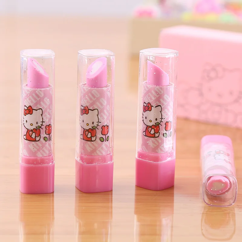 Wholesale cartoon Hello Kitty cute creative lipstick eraser primary school fruit styling plasticine children's school supplies
Wholesale cartoon Hello Kitty cute creative lipstick eraser primary school fruit styling plasticine children's school supplies