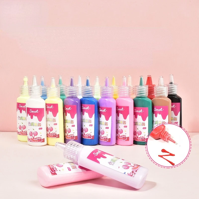 22ML Artificial Jam Cream Glue Antifreeze Pointed Flower Nozzle DIY Homemade Mobile Phone Case Pendant Material Package
22ML Artificial Jam Cream Glue Antifreeze Pointed Flower Nozzle DIY Homemade Mobile Phone Case Pendant Material Package