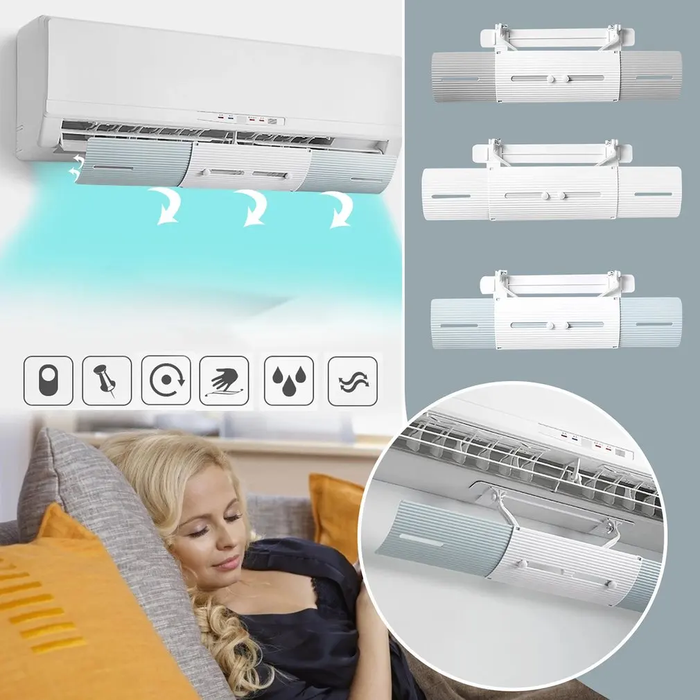 Air Conditioner Deflector Universal Adjustable Windshield Cover Air Conditioning Baffle Shield Wind Guide Anti-Wind Shield
Air Conditioner Deflector Universal Adjustable Windshield Cover Air Conditioning Baffle Shield Wind Guide Anti-Wind Shield