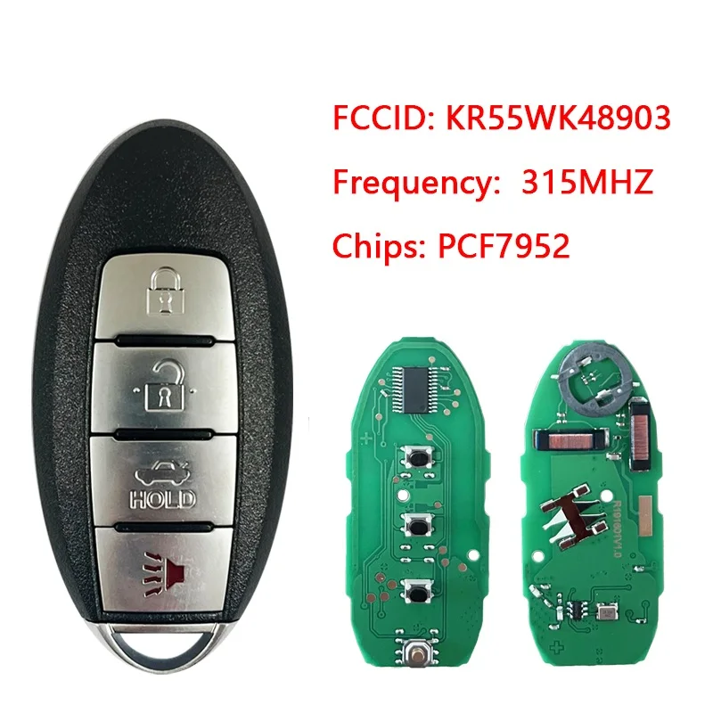 CN027003 315 МГц 46 чип FCC KR55WK48903 KR55WK49622 для Altima, Maxima 2007+ смарт-ключ 4 кнопки номер детали 285E3-JA02A
CN027003 315 МГц 46 чип FCC KR55WK48903 KR55WK49622 для Altima, Maxima 2007+ смарт-ключ 4 кнопки номер детали 285E3-JA02A