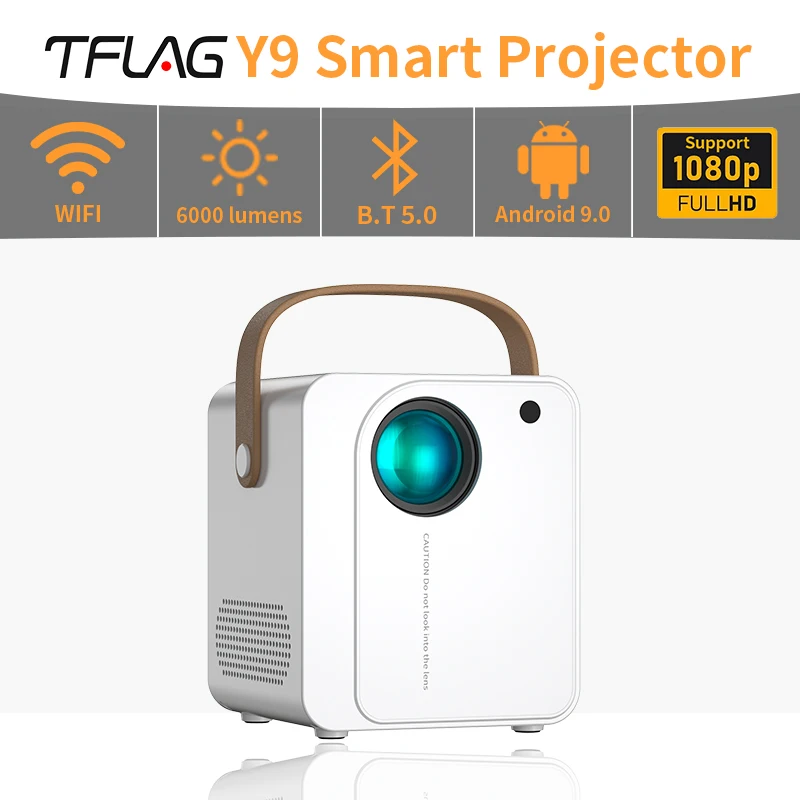 Мини-проектор TFlag Y9, 4K Full HD, Android, мини-видеопроектор, Портативный лучевой проектор для телефона, смартфона, бытовой светодиодный проектор с Wi-Fi
Мини-проектор TFlag Y9, 4K Full HD, Android, мини-видеопроектор, Портативный лучевой проектор для телефона, смартфона, бытовой светодиодный проектор с Wi-Fi