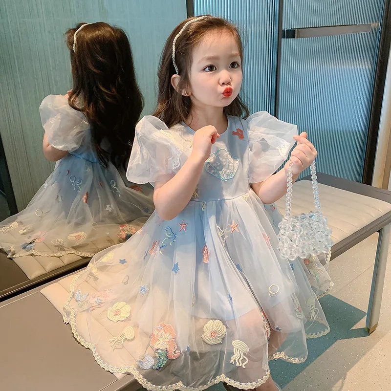summer 3-15y Girls Princess Dress embroidery Lace Tulle Wedding Party Tutu Fluffy Gown For Children Kids Evening Formal Pageant
summer 3-15y Girls Princess Dress embroidery Lace Tulle Wedding Party Tutu Fluffy Gown For Children Kids Evening Formal Pageant