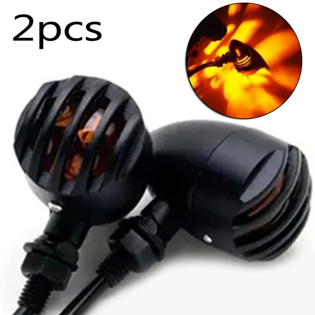 2pcs Motorcycle Turn Signals Lights Blinker Indicator Lights Black Shell Amber 12V Flasher Motorbike Directional Accessories
2pcs Motorcycle Turn Signals Lights Blinker Indicator Lights Black Shell Amber 12V Flasher Motorbike Directional Accessories
