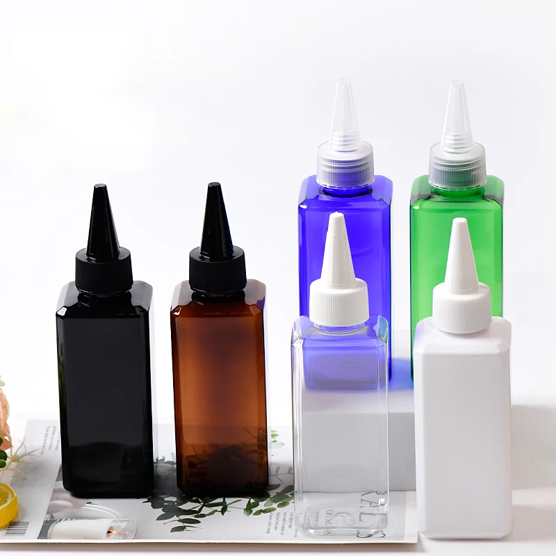 150ml 200ml Plastic Square Bottle With Pointed Mouth Cap Body Essential Oil Container DIY Cosmetic PET Packaging Container
150ml 200ml Plastic Square Bottle With Pointed Mouth Cap Body Essential Oil Container DIY Cosmetic PET Packaging Container