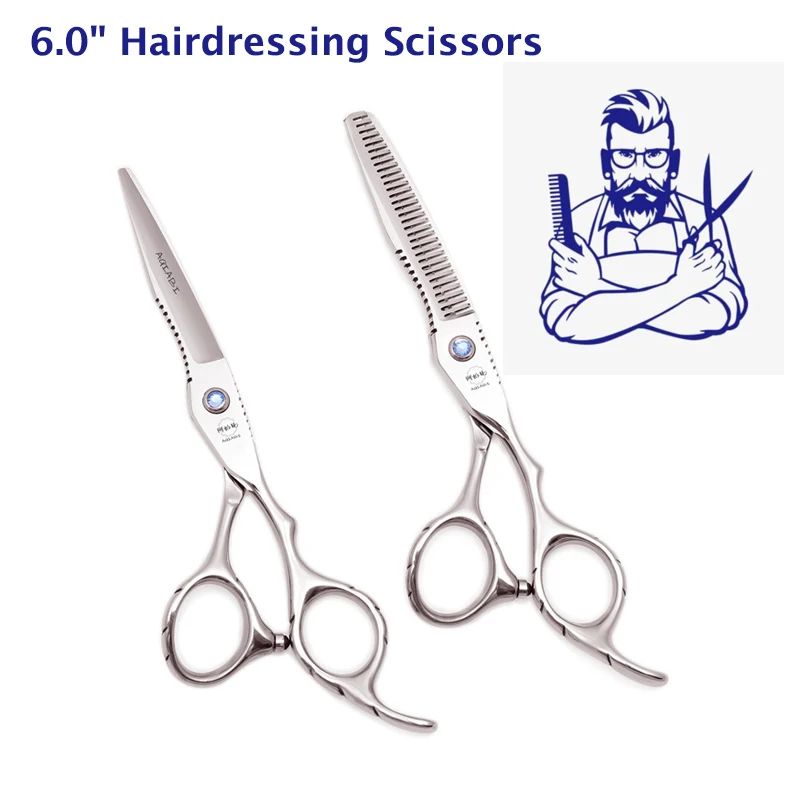 Professional 6" Hairdressing Cutting 6 Inches Hairdresser Scissors Set Cutting Barber Thinning Shears User-friendly 1011#
Professional 6" Hairdressing Cutting 6 Inches Hairdresser Scissors Set Cutting Barber Thinning Shears User-friendly 1011#