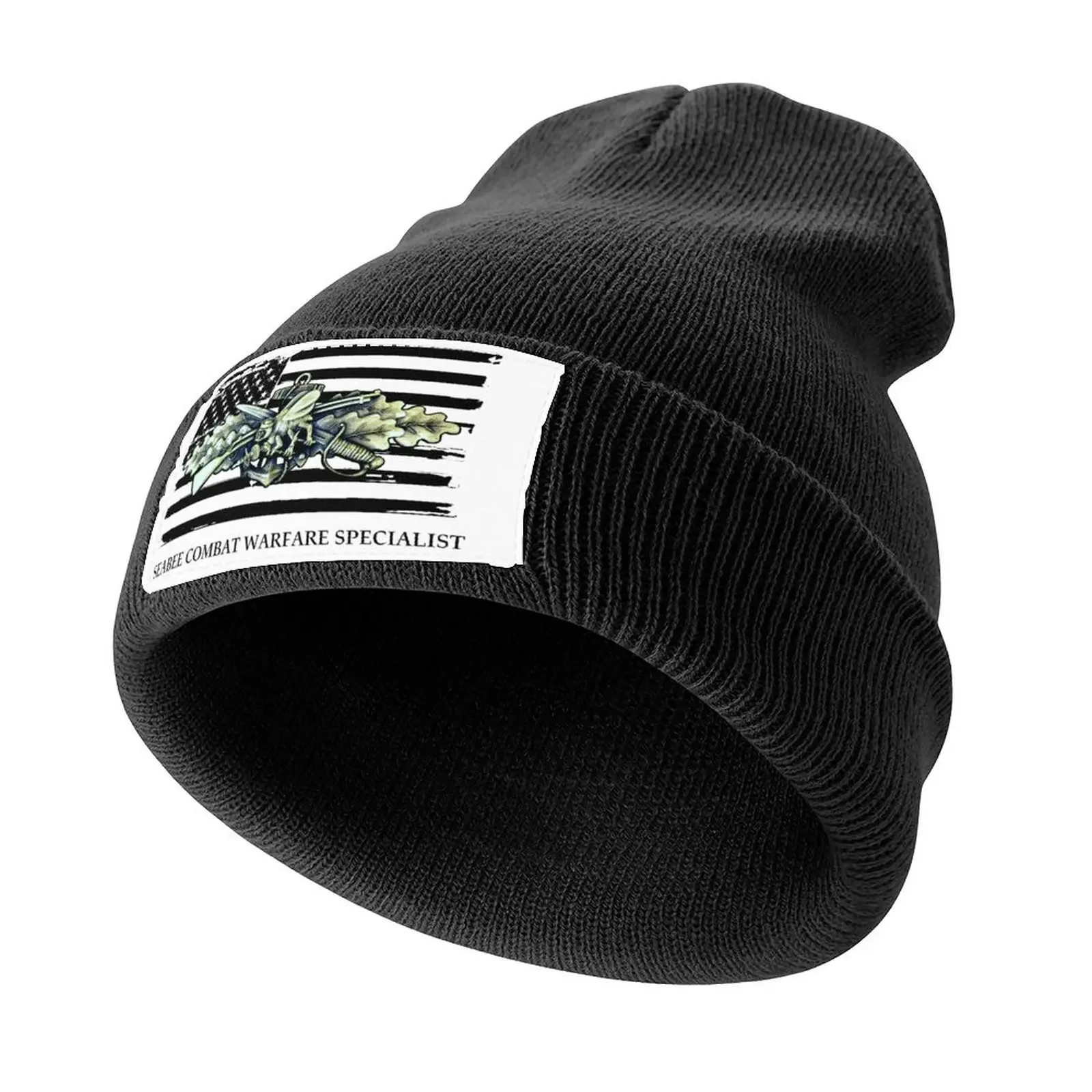 Вязаная шапка SEABEE and Old Glory уличная одежда с капюшоном и козырьком конская для