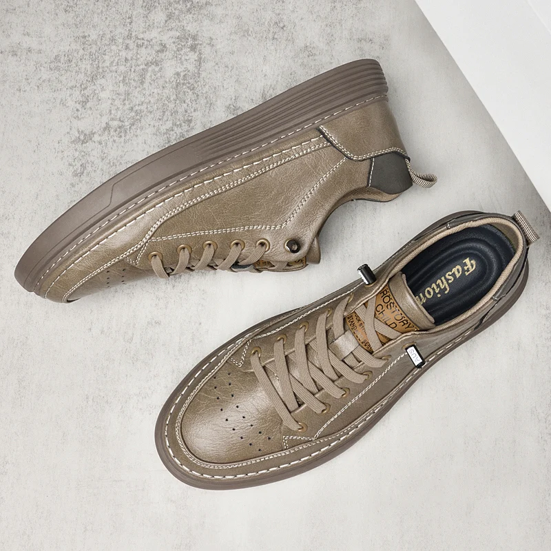 New Luxury Casual Shoes Outdoor Mens Sneakers High Quality Skateboard Shoes Genuine Leather Man Flats Handmade MenOxford Shoes
New Luxury Casual Shoes Outdoor Mens Sneakers High Quality Skateboard Shoes Genuine Leather Man Flats Handmade MenOxford Shoes