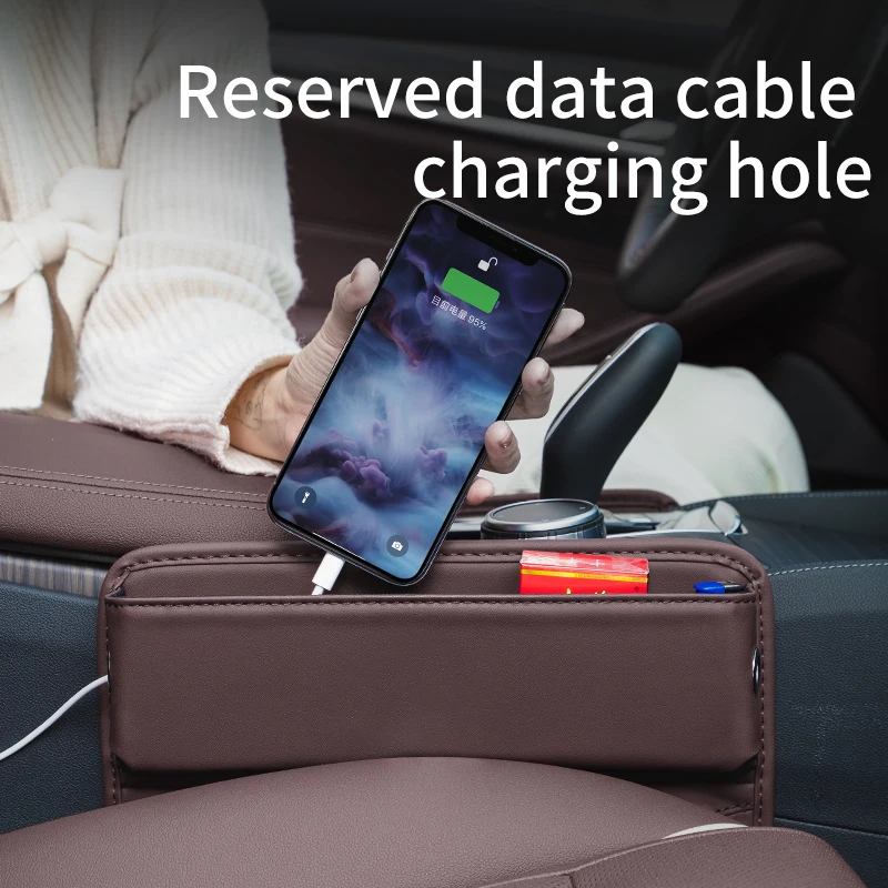 Leather Car Seat Storage Box Slit Gap Filler Auto Interio Accessories For Chrysler 300c 200 300 Voyager Town Country Grand PT
Leather Car Seat Storage Box Slit Gap Filler Auto Interio Accessories For Chrysler 300c 200 300 Voyager Town Country Grand PT