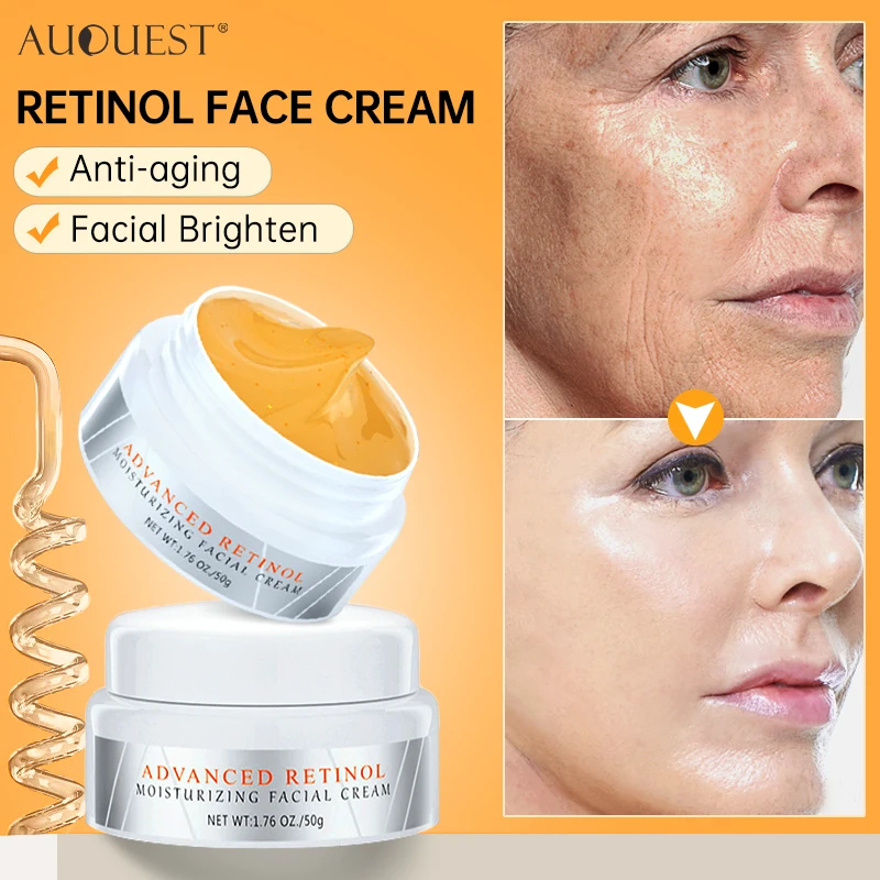 AUQUEST Retinol Face Cream Anti-Aging Wrinkle Whitening Brighten Moisturizing Lighten Fine Lines Beauty Health Skin Care
AUQUEST Retinol Face Cream Anti-Aging Wrinkle Whitening Brighten Moisturizing Lighten Fine Lines Beauty Health Skin Care
