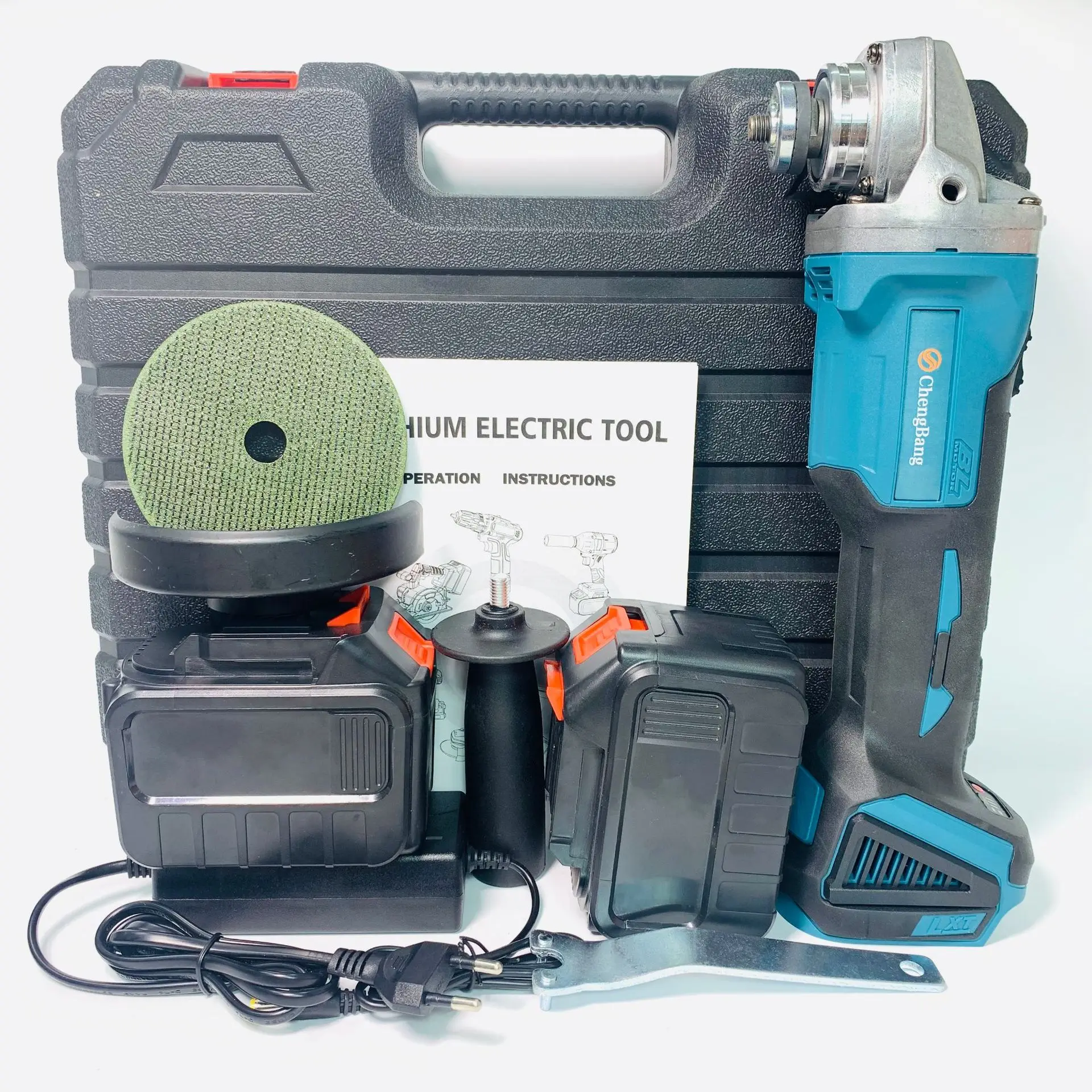Type 100 lithium electric brushless Angle electromechanical dynamic Angle grinding machine charging Angle grinder
Type 100 lithium electric brushless Angle electromechanical dynamic Angle grinding machine charging Angle grinder