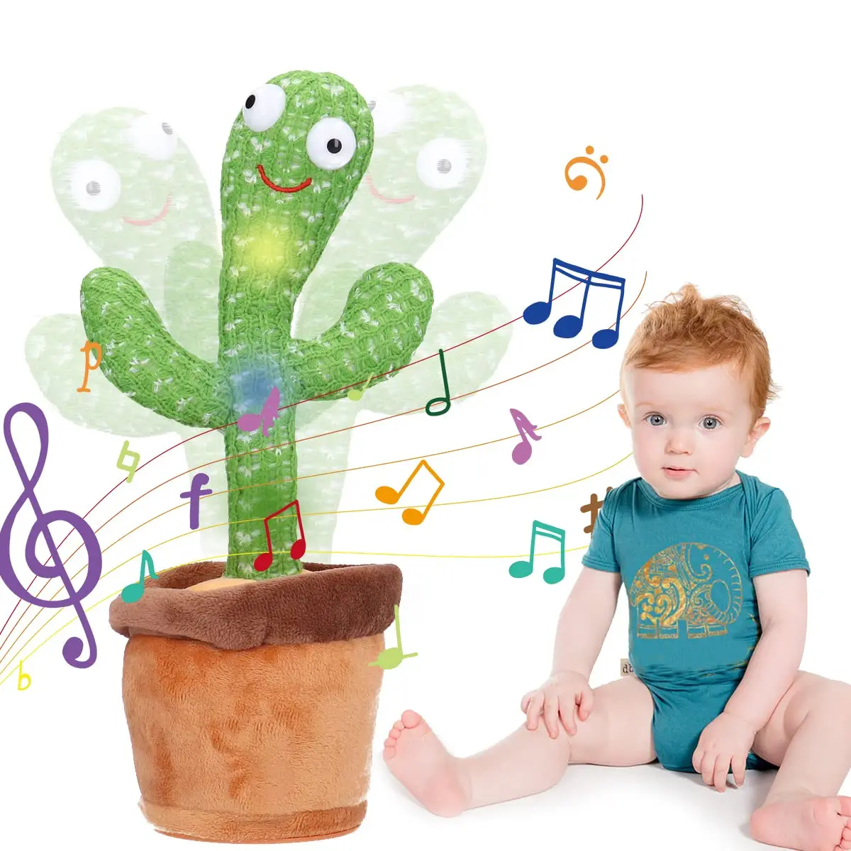 Cactus Dancing, talking toy, Cactus plush toy, record sound, repeat, speaker and song, gift for children, early education
Cactus Dancing, talking toy, Cactus plush toy, record sound, repeat, speaker and song, gift for children, early education