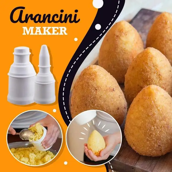 Arancini Maker Mold DIY Rice Ball Press Maker Kitchen Meat Balls Mold Reusable Sushi Tool Handmade Bento Mould
Arancini Maker Mold DIY Rice Ball Press Maker Kitchen Meat Balls Mold Reusable Sushi Tool Handmade Bento Mould