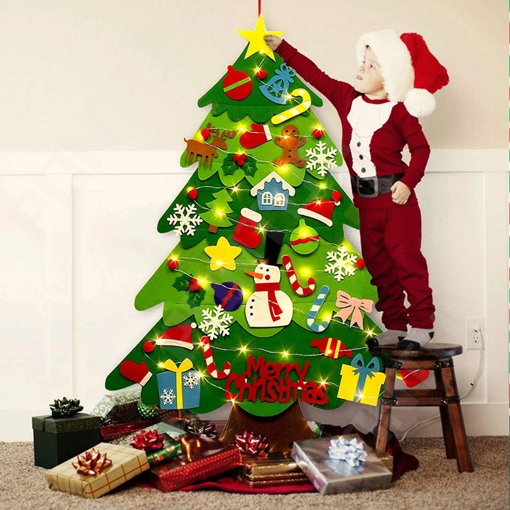 DIY Felt Christmas Tree Kids Xmas Santa Claus Calendar Gift for Kids Merry Christmas Decor Navidad 2023 New Year Gifts Xmas Tree
DIY Felt Christmas Tree Kids Xmas Santa Claus Calendar Gift for Kids Merry Christmas Decor Navidad 2023 New Year Gifts Xmas Tree