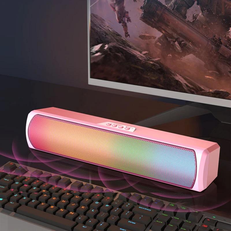Portable Powerful Bluetooth Speakers Caixa De Som Bluetooth Soundbar For PC Mobile Phone HIFI Music Gamer Player
Portable Powerful Bluetooth Speakers Caixa De Som Bluetooth Soundbar For PC Mobile Phone HIFI Music Gamer Player