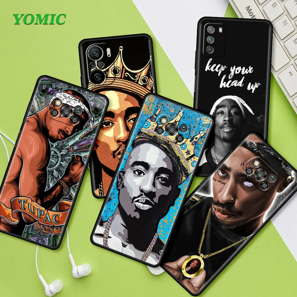 Soft Bags For Xiamo Mi Poco X3 NFC M3 11 Lite 11T 12 10T 9T F3 M4 Pro 5G Note 10 Black Cover Phone Case Tupac 2Pac Art Singer
Soft Bags For Xiamo Mi Poco X3 NFC M3 11 Lite 11T 12 10T 9T F3 M4 Pro 5G Note 10 Black Cover Phone Case Tupac 2Pac Art Singer