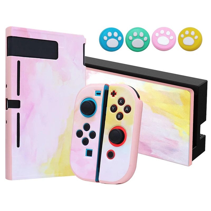 8 in 1 Soft TPU Protective Kit Cases for Switch NS Controller Console Gamepad Joystick Skin Case Full Cover Game Accessories
8 in 1 Soft TPU Protective Kit Cases for Switch NS Controller Console Gamepad Joystick Skin Case Full Cover Game Accessories
