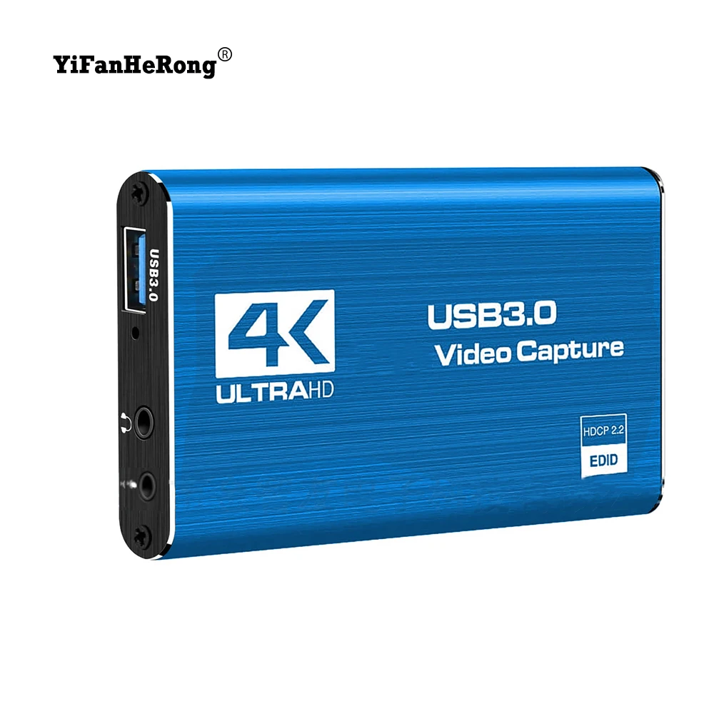 USB 3.0 Video Capture Card Game Live Streaming HDMI-compatible VHS Board Grabber 4K 1080P for PS4 Game DVD Camera Video Recorder
USB 3.0 Video Capture Card Game Live Streaming HDMI-compatible VHS Board Grabber 4K 1080P for PS4 Game DVD Camera Video Recorder