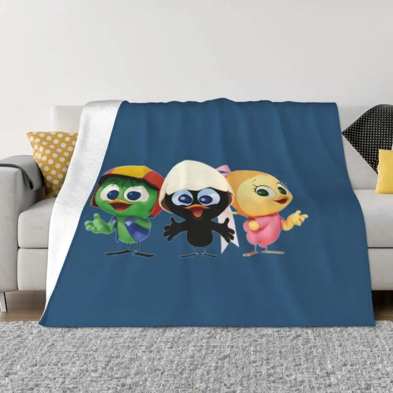 Calimero Friends Blanket Warm Fleece Soft Flannel Cartoon Comic Throw Blankets for Bedroom Couch Travel Autumn
Calimero Friends Blanket Warm Fleece Soft Flannel Cartoon Comic Throw Blankets for Bedroom Couch Travel Autumn