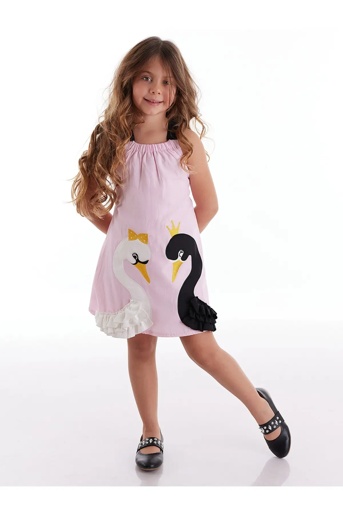 Swan Dress Strap White Standard Sleeve Slogan Regular Bicycle Neck Cotton Blend Woven Midi Basic Casual & Comfort 65%
Swan Dress Strap White Standard Sleeve Slogan Regular Bicycle Neck Cotton Blend Woven Midi Basic Casual & Comfort 65%