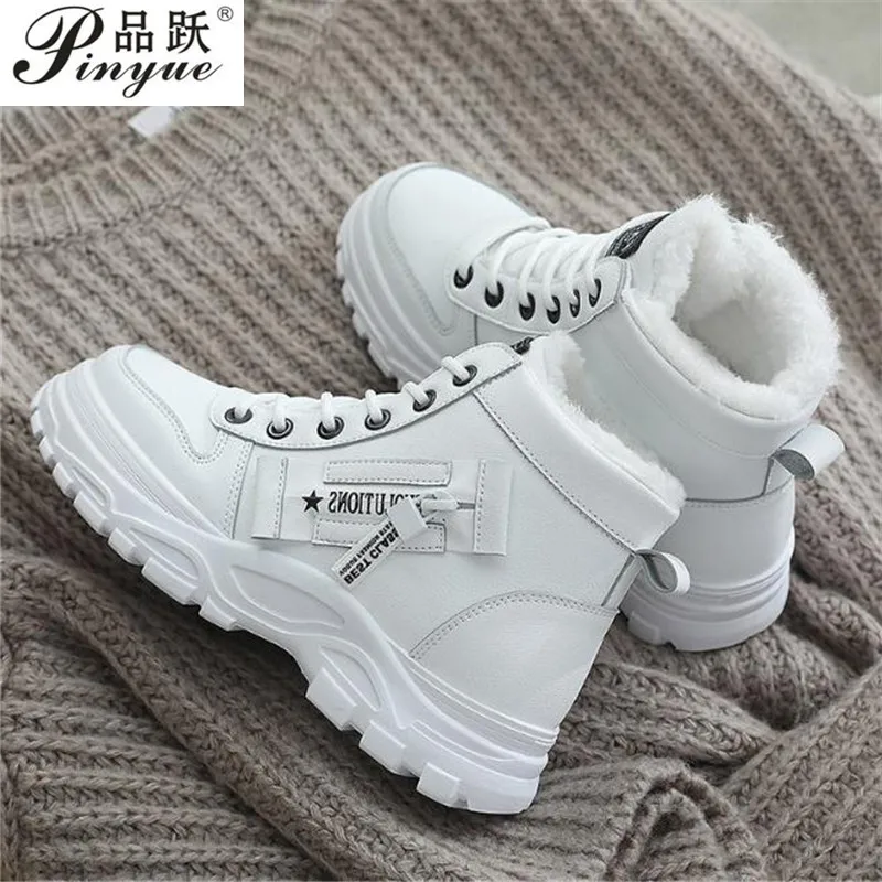 Winter Boots Women Ankle Boots Warm PU Plush Winter Woman Shoes Sneakers Flats Lace Up Ladies Shoes Women Short Snow Boots 35 4
Winter Boots Women Ankle Boots Warm PU Plush Winter Woman Shoes Sneakers Flats Lace Up Ladies Shoes Women Short Snow Boots 35 4