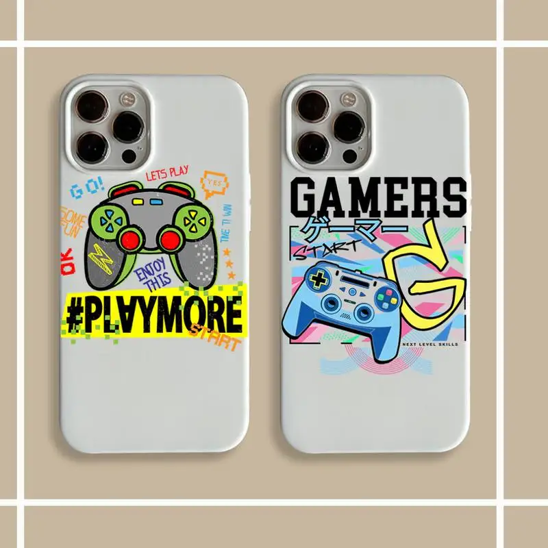 Retro Cartoon Gamepad Phone Case White fundas shell cover for iphone 6 6s 7 8 plus xr x xs 11 12 13 mini pro max
Retro Cartoon Gamepad Phone Case White fundas shell cover for iphone 6 6s 7 8 plus xr x xs 11 12 13 mini pro max