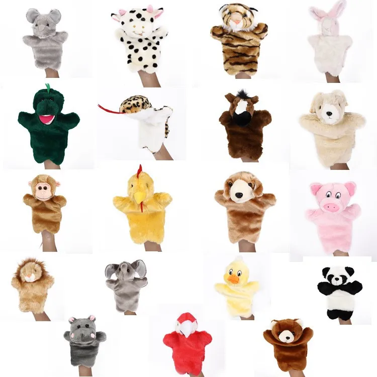 Stuffed Doll Big Hand Puppet Animal Plush Kids Toys Baby Educational Cognition Hand Toy Finger Dolls for Children Gift
Stuffed Doll Big Hand Puppet Animal Plush Kids Toys Baby Educational Cognition Hand Toy Finger Dolls for Children Gift