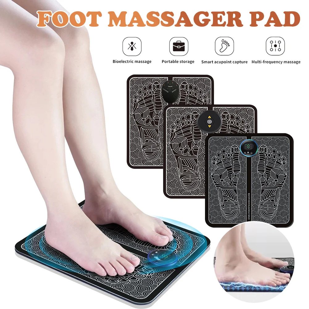 3 Gears Electric Foot Massager Pad USB Foldable Foot Stimulator Relieve Pain Improve Blood Circulation Foot Massage Health Care
3 Gears Electric Foot Massager Pad USB Foldable Foot Stimulator Relieve Pain Improve Blood Circulation Foot Massage Health Care