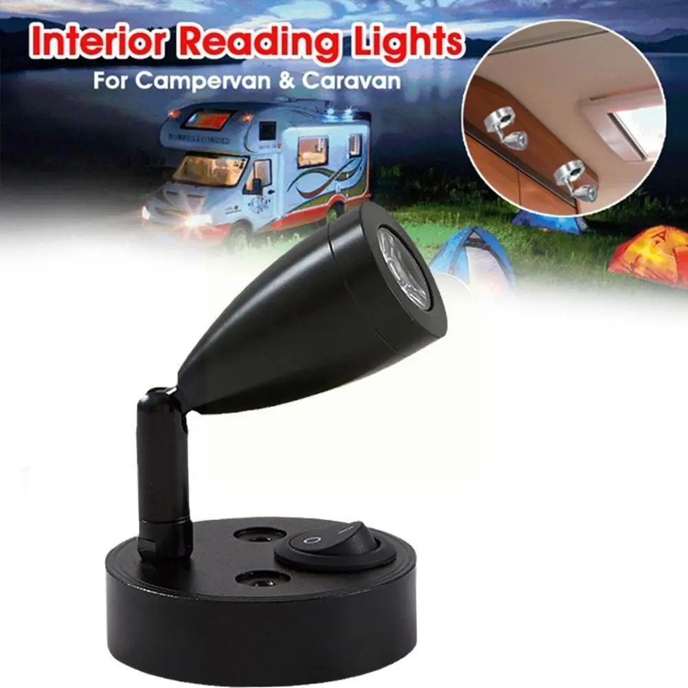 Caravan Accessories Rv Wall Lamp Dc12v 3w 6000k Cold Led Spot Reading Caravan Interior Light Shipping Drop White F1t0
Caravan Accessories Rv Wall Lamp Dc12v 3w 6000k Cold Led Spot Reading Caravan Interior Light Shipping Drop White F1t0