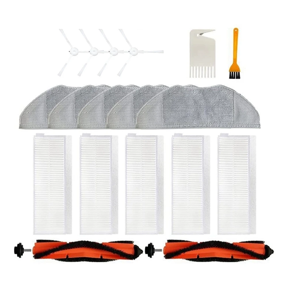 Vacuum Cleaner Accessories for Xiaomi G1 Robot Vacuum Mop Main Roller Brush Side Brush Hepa Filter Mop Cloth Floor Care
Vacuum Cleaner Accessories for Xiaomi G1 Robot Vacuum Mop Main Roller Brush Side Brush Hepa Filter Mop Cloth Floor Care