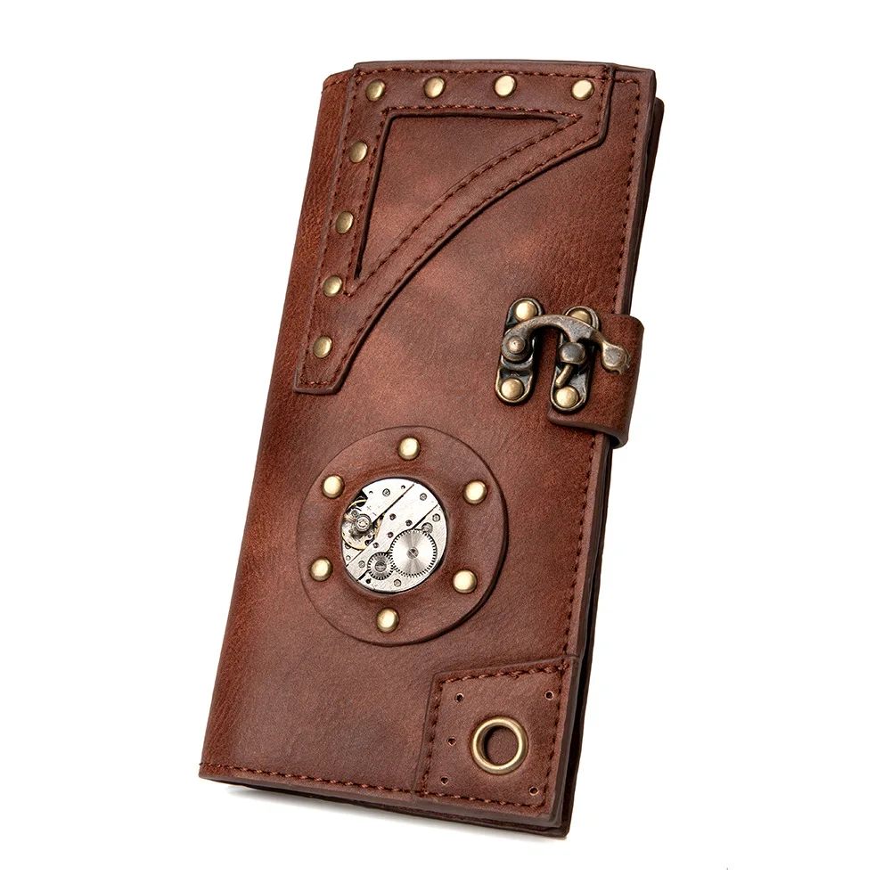 New Women's Bag Industry Retro Medium Long Purse Change Wallet Women Carteira card holder Steam punk Wallets Luxury Money Bag
New Women's Bag Industry Retro Medium Long Purse Change Wallet Women Carteira card holder Steam punk Wallets Luxury Money Bag