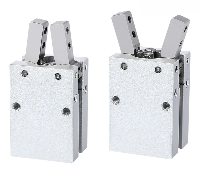 

MHC2 10D 16D 20D 25D 32D Double Acting Pneumatic Gripper Type Angular Style Aluminium Clamps Air Cylinder Manufacturers