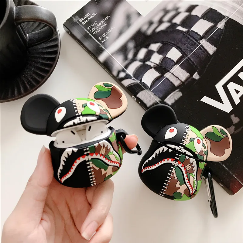 For Airpods 3 Case 2021,Cute Fashion Cartoon Shark Soft Silicone Earphone Cover Case For Airpods Pro/Airpods 1/2
For Airpods 3 Case 2021,Cute Fashion Cartoon Shark Soft Silicone Earphone Cover Case For Airpods Pro/Airpods 1/2
