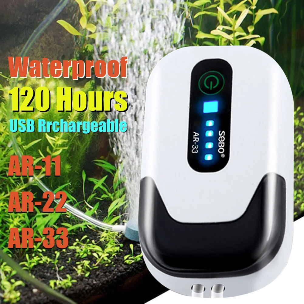 Ultra Silent Fish Tank Air Pump 3.5W 3L/min AR-33 Aqaurium Air Pump Dual Output Oxygen Pump 120Hrs with Air Tube Air Stone
Ultra Silent Fish Tank Air Pump 3.5W 3L/min AR-33 Aqaurium Air Pump Dual Output Oxygen Pump 120Hrs with Air Tube Air Stone