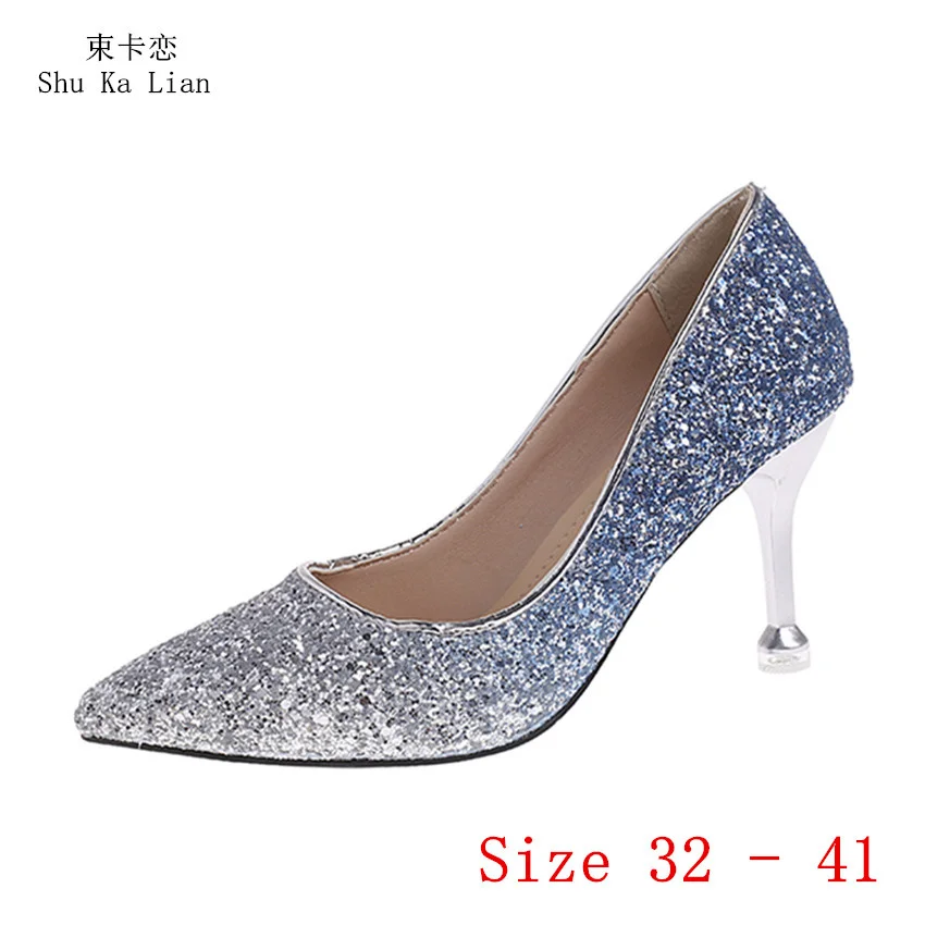 Sexy Med High Heels Women Med High Heel Shoes 4 CM 6 CM 8CM Pumps Stiletto Woman Party Wedding Shoes Small Plus Size 32 - 41
Sexy Med High Heels Women Med High Heel Shoes 4 CM 6 CM 8CM Pumps Stiletto Woman Party Wedding Shoes Small Plus Size 32 - 41