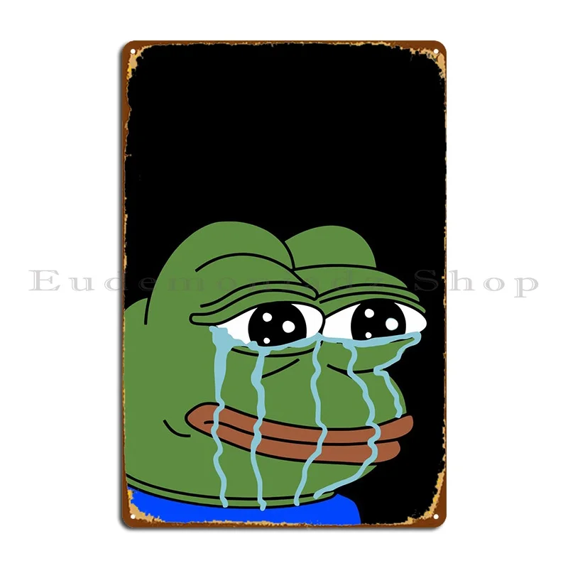 Sad Frog Crying Metal Plaque Garage Club Garage Wall Custom Designer Plaques Tin Sign Poster
Sad Frog Crying Metal Plaque Garage Club Garage Wall Custom Designer Plaques Tin Sign Poster