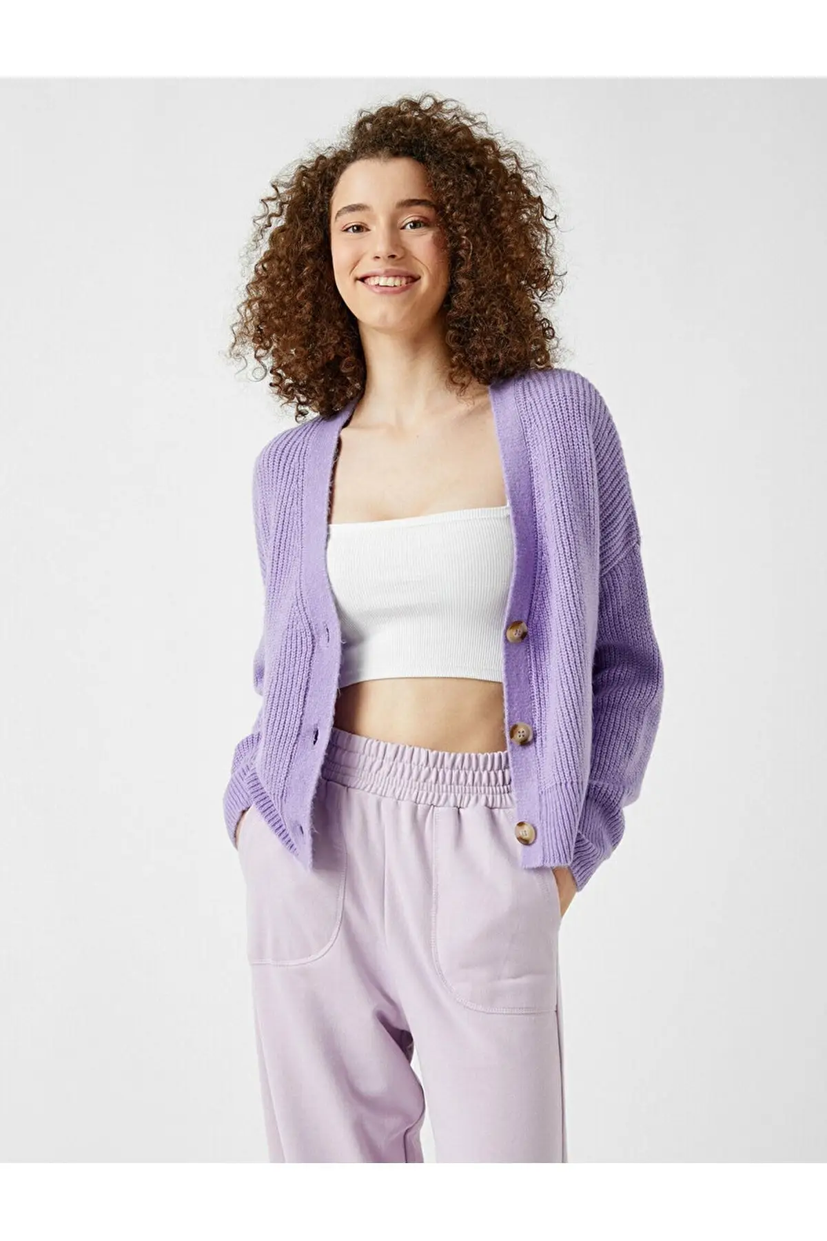 Women's Cardigan Purple - 2 Kal98144Ot Casual Knitted Quality Fashion Cardigan Sweaters Loose Sweater Sweater Sweater
Women's Cardigan Purple - 2 Kal98144Ot Casual Knitted Quality Fashion Cardigan Sweaters Loose Sweater Sweater Sweater