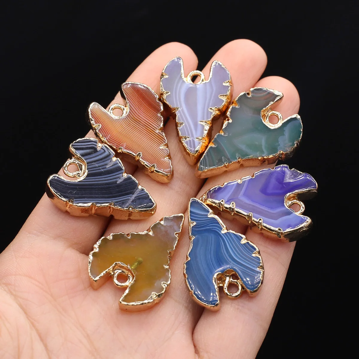 Natural Stone Onyx Quartzs Pendants Irregular Gold Plated Agates Crystal for Jewelry Making Diy Women Necklace Gift Accessories
Natural Stone Onyx Quartzs Pendants Irregular Gold Plated Agates Crystal for Jewelry Making Diy Women Necklace Gift Accessories